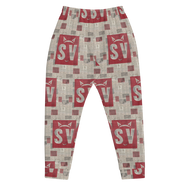 Spanish Villager No.3 Newspaper Joggers - FRONT